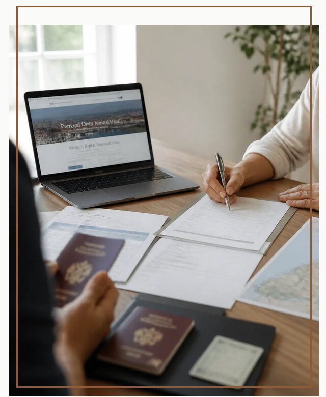 Оформление Digital Nomad и ВНЖ Португалии в Карталах